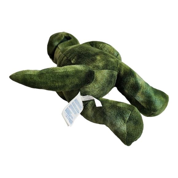 Build A Bear Workshop Dinosaur Green 17-inch Animal Stuffed Soft Plush Puppet - Picture 6 of 9